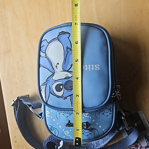 DISNEY STICH CELLPHONE CROSSBODY BAG - Picture 10 of 12